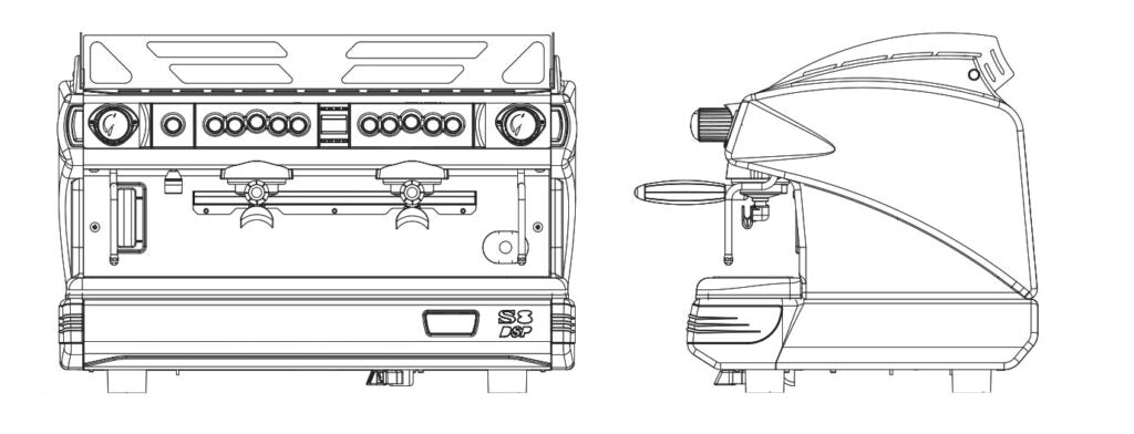 La Spaziale S9 Compact 2 Group Commercial Espresso Machine