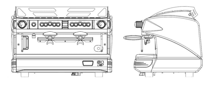 La Spaziale S9 Compact 2 Group Commercial Espresso Machine