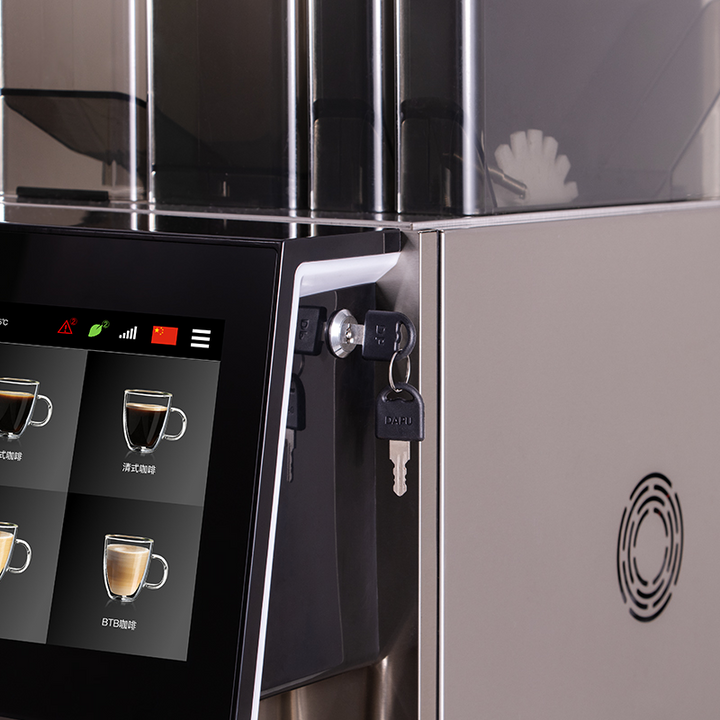 BTB-302 Digital Touch Screen Super Commercial Automatic Espresso Machine – Smart Multi-Drink System for Hotels & Restaurants