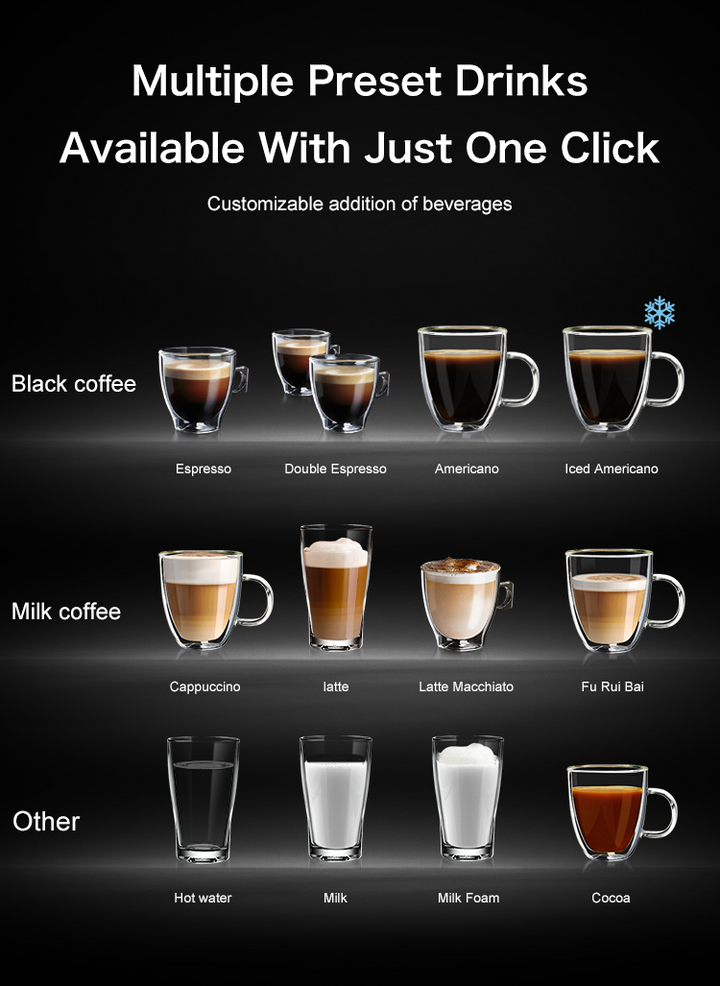 BTB-302 Digital Touch Screen Super Commercial Automatic Espresso Machine – Smart Multi-Drink System for Hotels & Restaurants