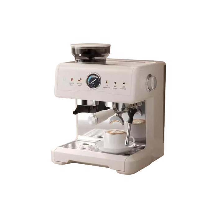 Home Kitchen Dual Boiler Espresso Coffee Machine with Precise Temperature Control