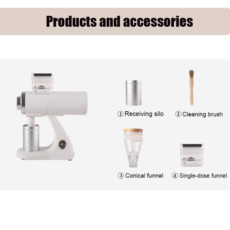 Electric Coffee Grinder 60mm Flat Burr Electric 220–240V / 120V for Home & Café Brewing