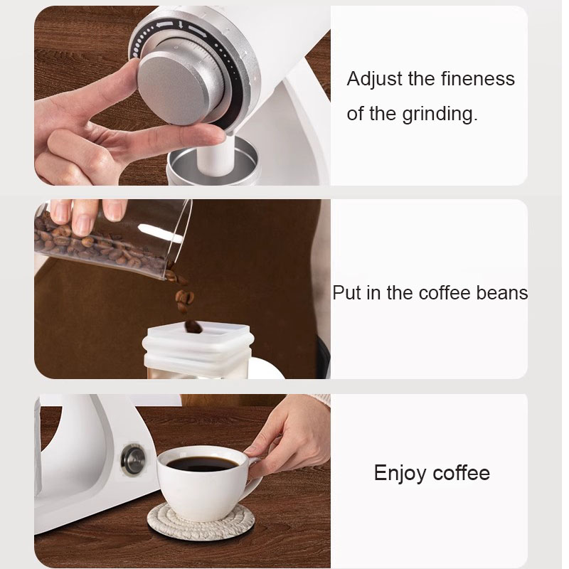 Electric Coffee Grinder 60mm Flat Burr Electric 220–240V / 120V for Home & Café Brewing