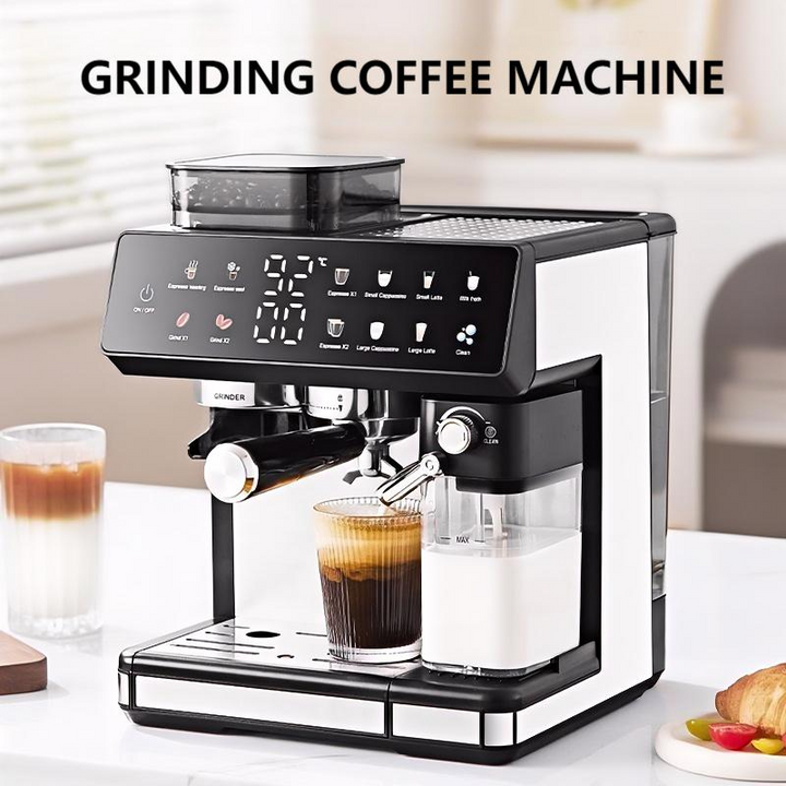Fully Automatic 20-Bar Touch Screen Espresso Coffee Machine for Home & Commercial Use
