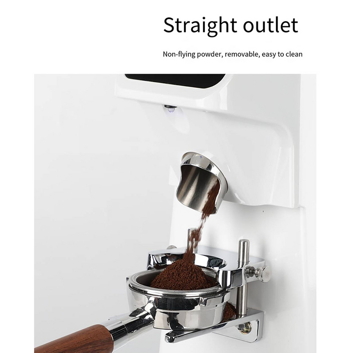 Zilong Professional 74mm Burr Automatic Coffee Grinder with Touch Screen & High-Capacity Hopper