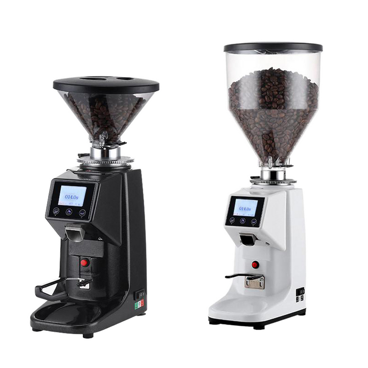 Professional Electric Coffee Bean Grinder with 60mm Stainless Steel Burrs – Precision Grinding for Café